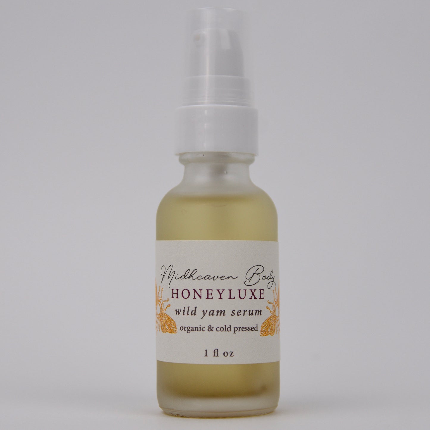 Organic Wild Yam Oil | Balancing Serum | Chaste Tree Berries | Hand Crafted, Fragrance Free for Women | Small Batch, Glass Pump Container