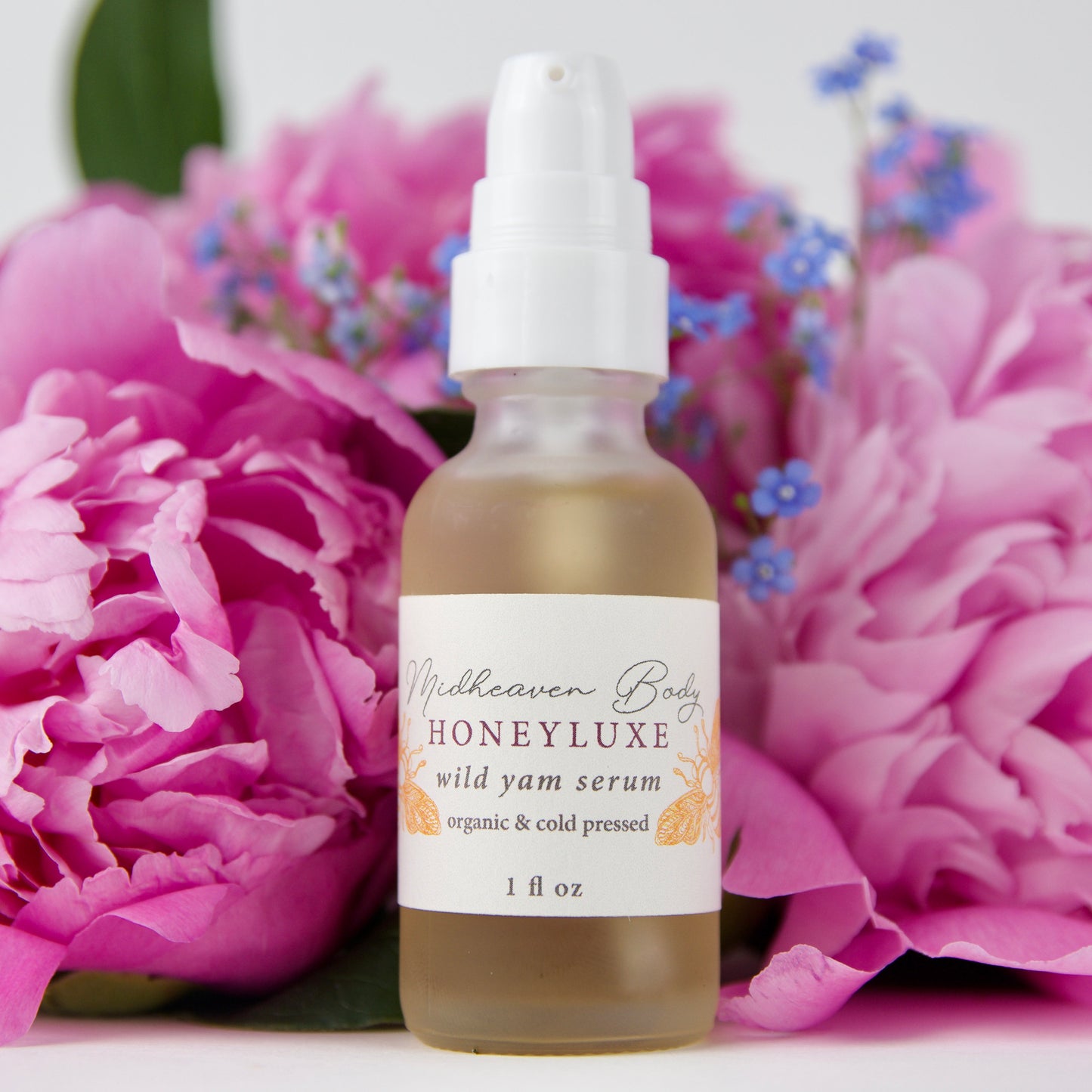 Organic Wild Yam Oil | Balancing Serum | Chaste Tree Berries | Hand Crafted, Fragrance Free for Women | Small Batch, Glass Pump Container