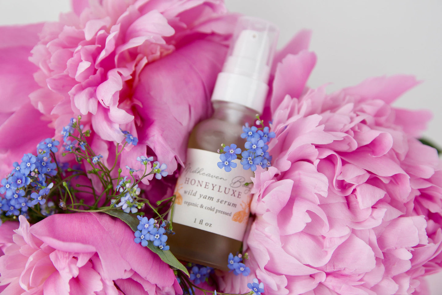 Organic Wild Yam Oil | Balancing Serum | Chaste Tree Berries | Hand Crafted, Fragrance Free for Women | Small Batch, Glass Pump Container