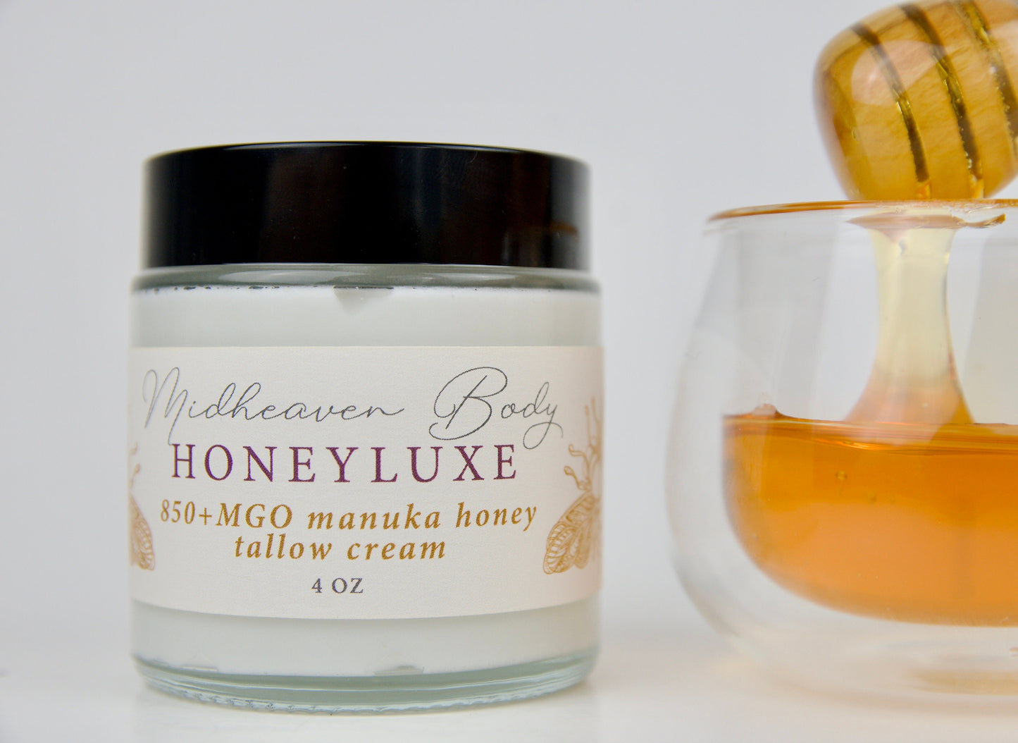 850+MGO Manuka Honey Grass Fed Beef Tallow Cream | Lotion