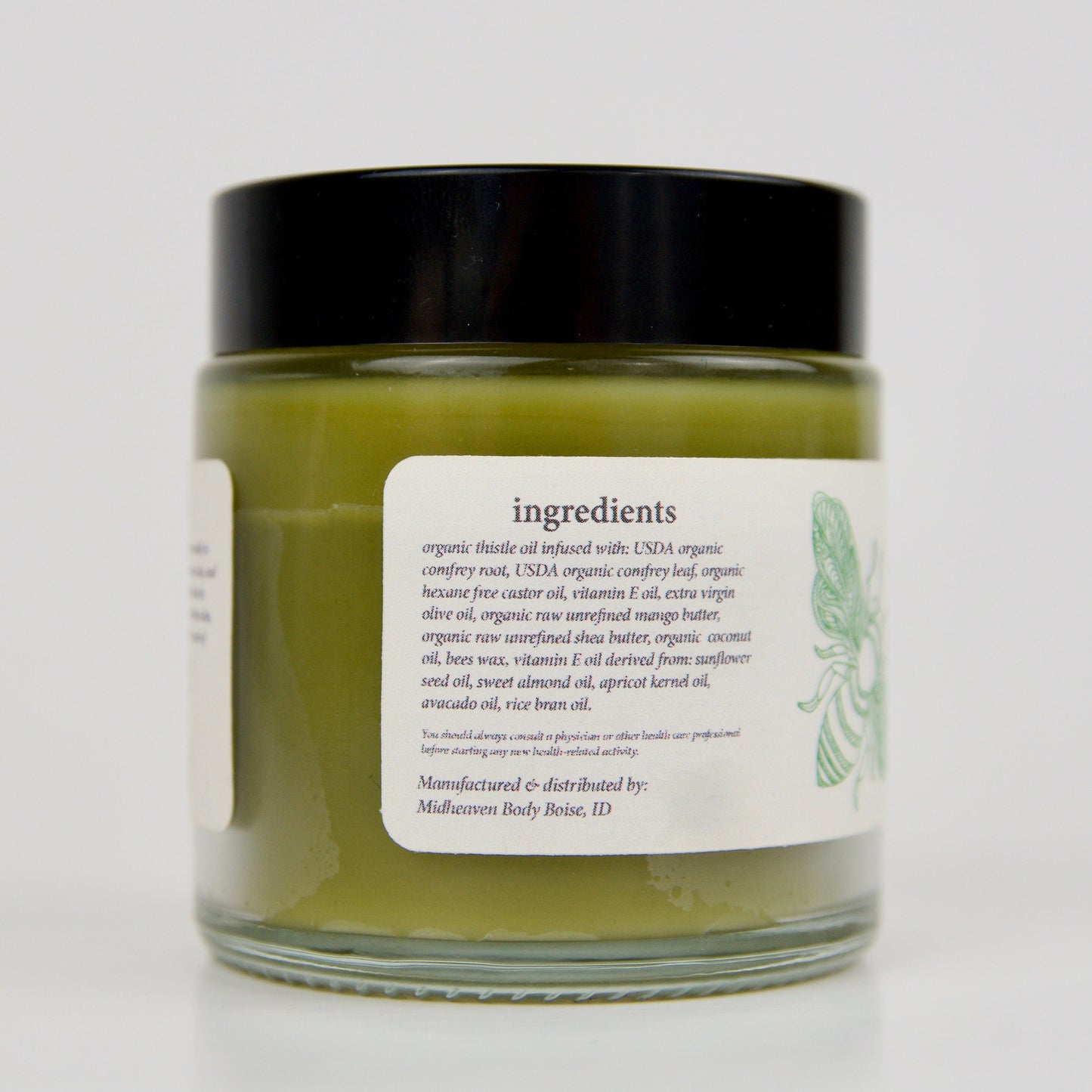 Organic Comfrey Salve | Comfrey Ointment | All Natural