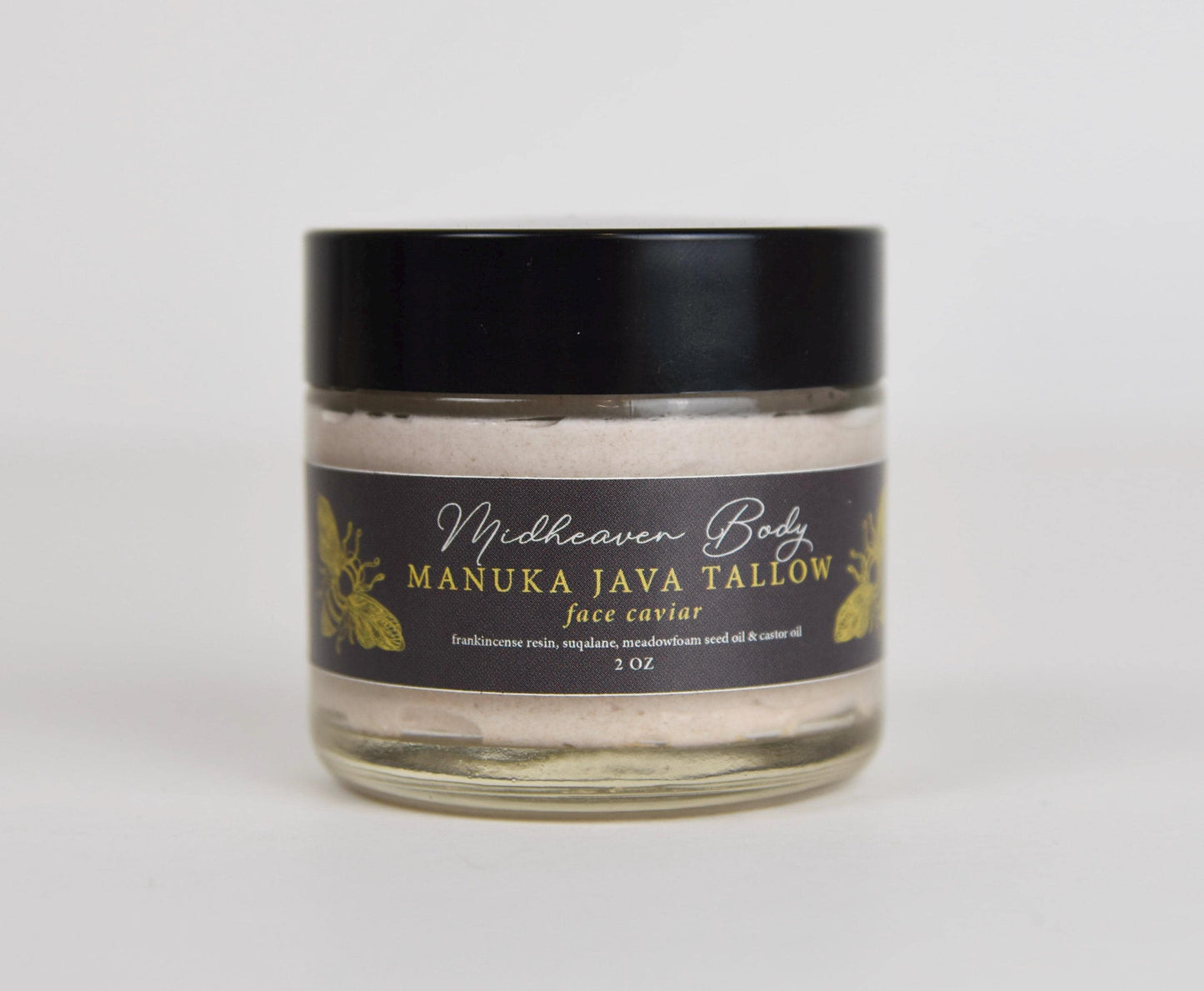 Manuka Honey Tallow Eye & Face Cream - Nourishing Manuka Honey, Coffee Tallow Moisturizer