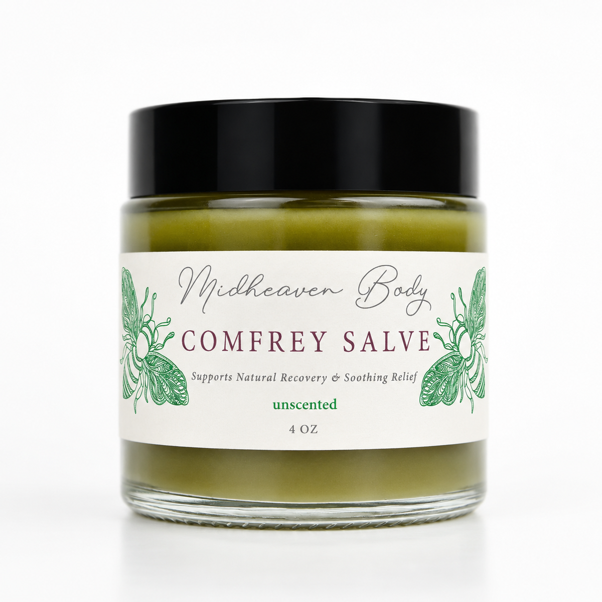 Organic Comfrey Salve | Comfrey Ointment | All Natural