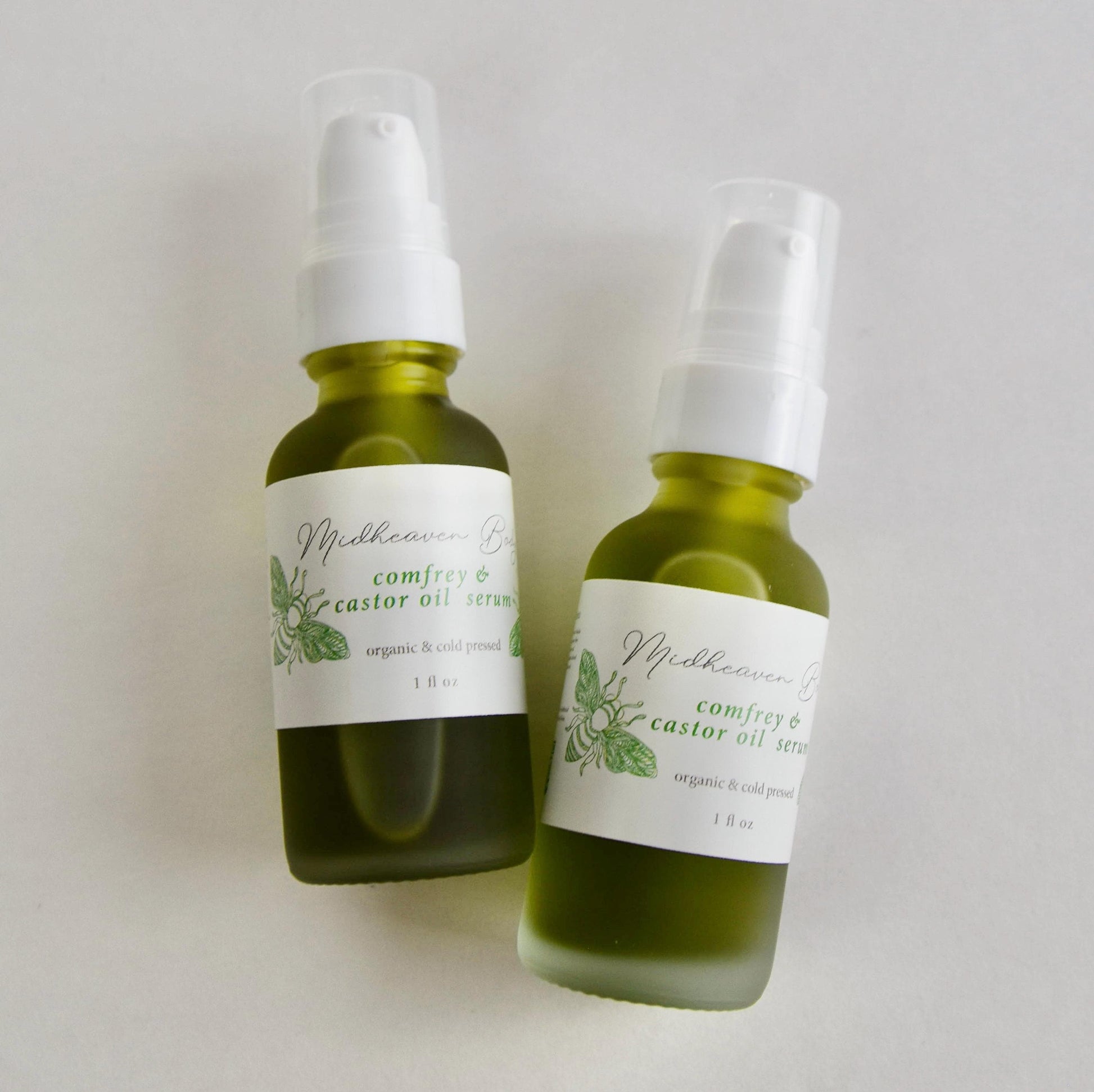 Comfrey Oil Organic Serum: Thistle & Castor Oil Infusion (1oz)