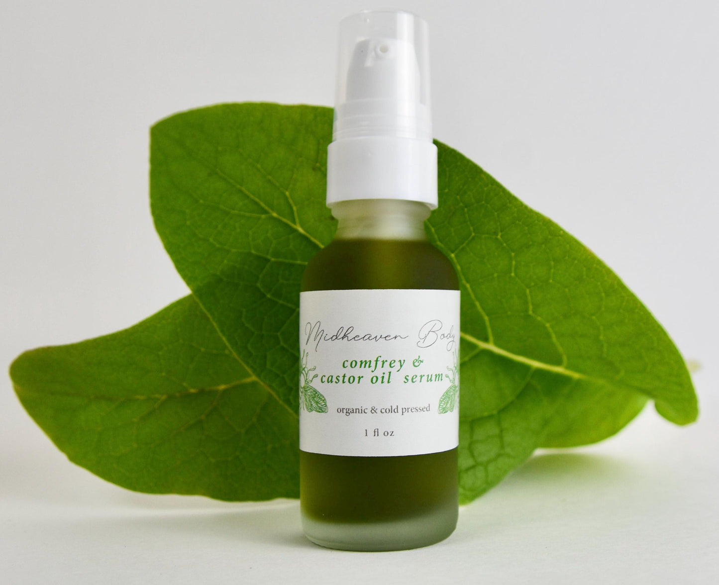 Comfrey Oil Organic Serum: Thistle & Castor Oil Infusion (1oz)
