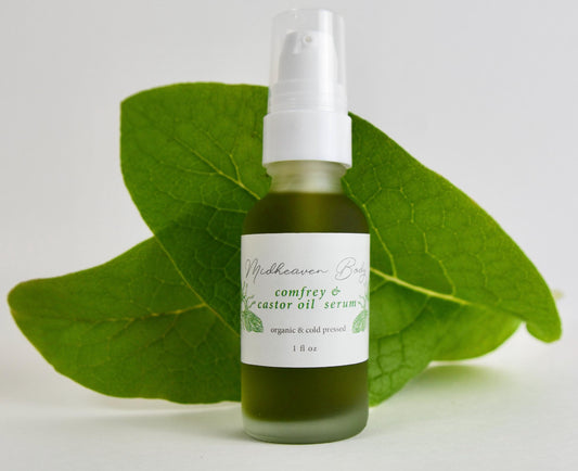 Comfrey Oil Organic Serum: Thistle & Castor Oil Infusion (1oz)