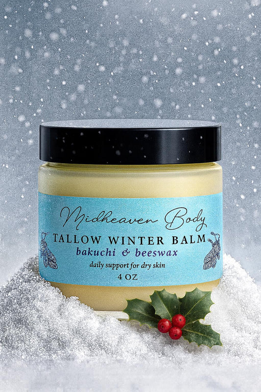Whipped Tallow Winter Balm: