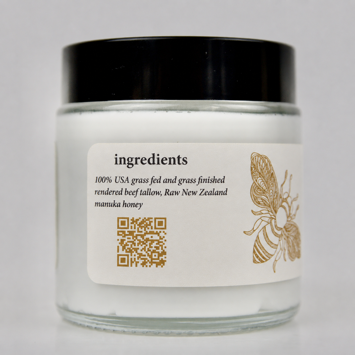 850+MGO Manuka Honey Grass Fed Beef Tallow Cream | Lotion