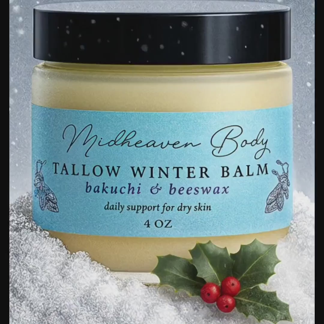 Whipped Tallow Winter Balm: